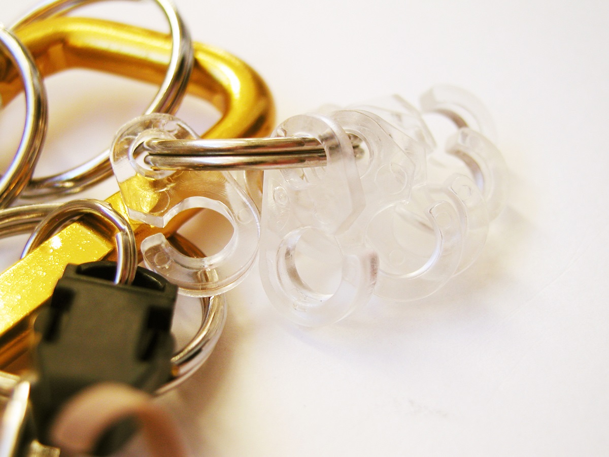 White Doggie RRR Whimsical Keychain - Cagnolino Bianco portachiavi fantasia RRR