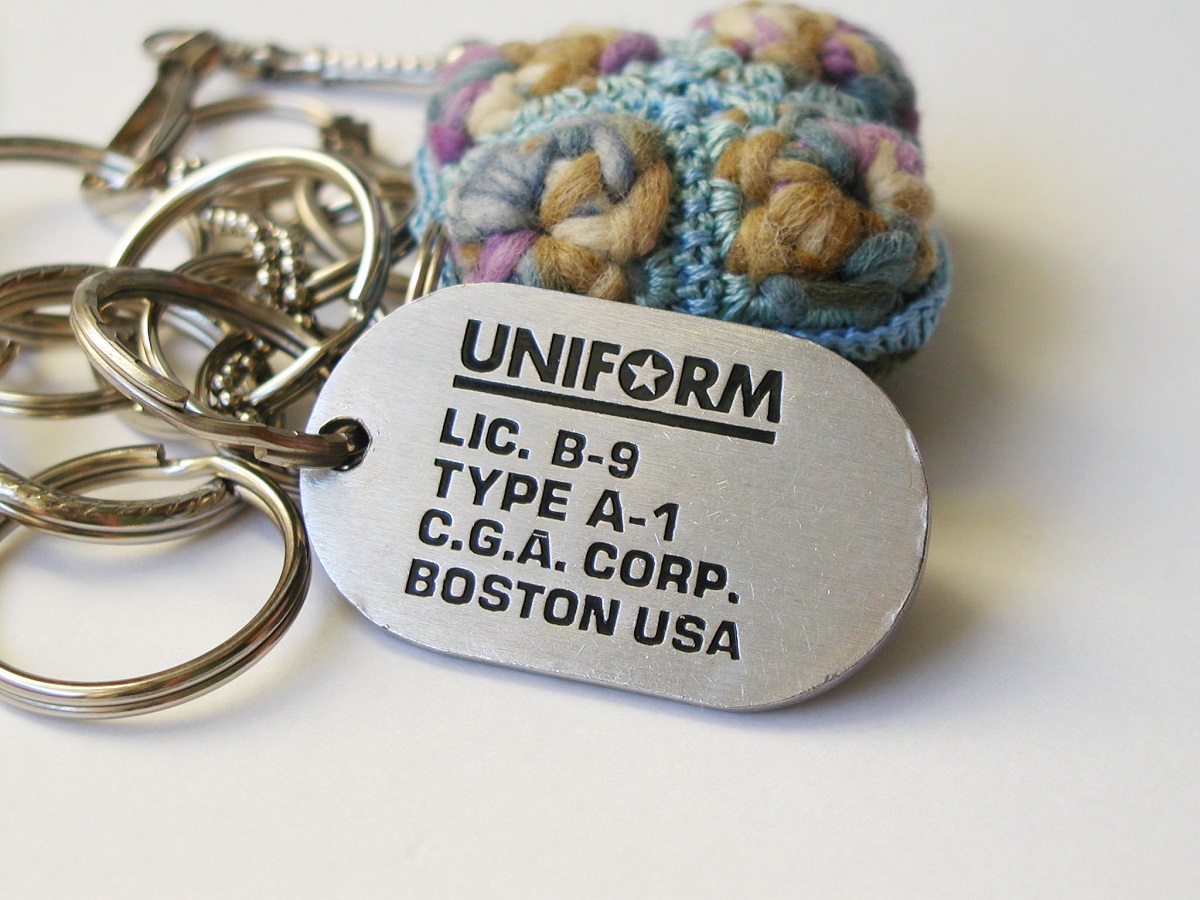 My Uniform Tag RRR Keychain - My Uniform Tag portachiavi RRR