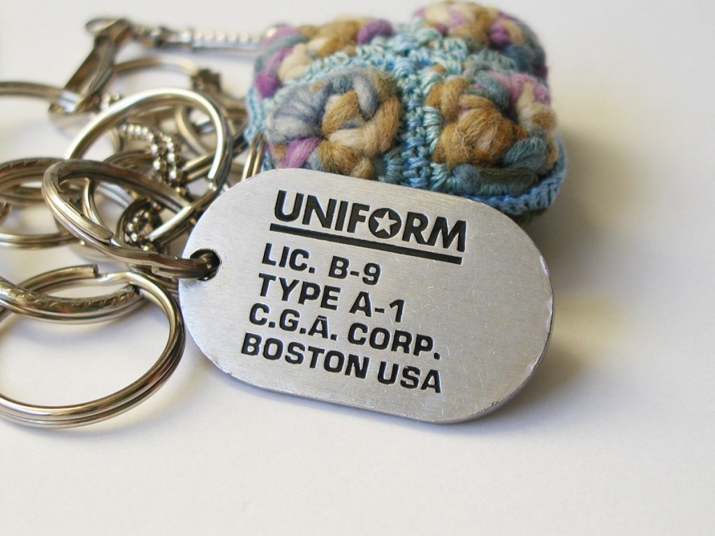 My Uniform Tag RRR Keychain - My Uniform Tag portachiavi RRR