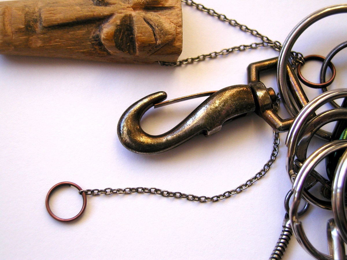 African Head RRR Keychain - African Head portachiavi RRR