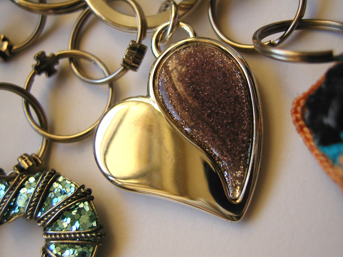 A Heart or Two Whimsical Keychain - A Heart or Two portachiavi fantasia