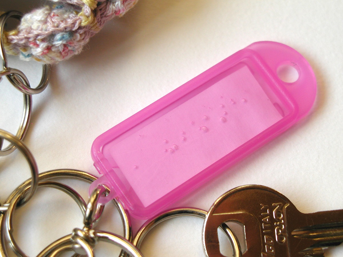 Rose Quartz AtmoSphere Whimsical Keychain - Palla di Quarzo portachiavi fantasia