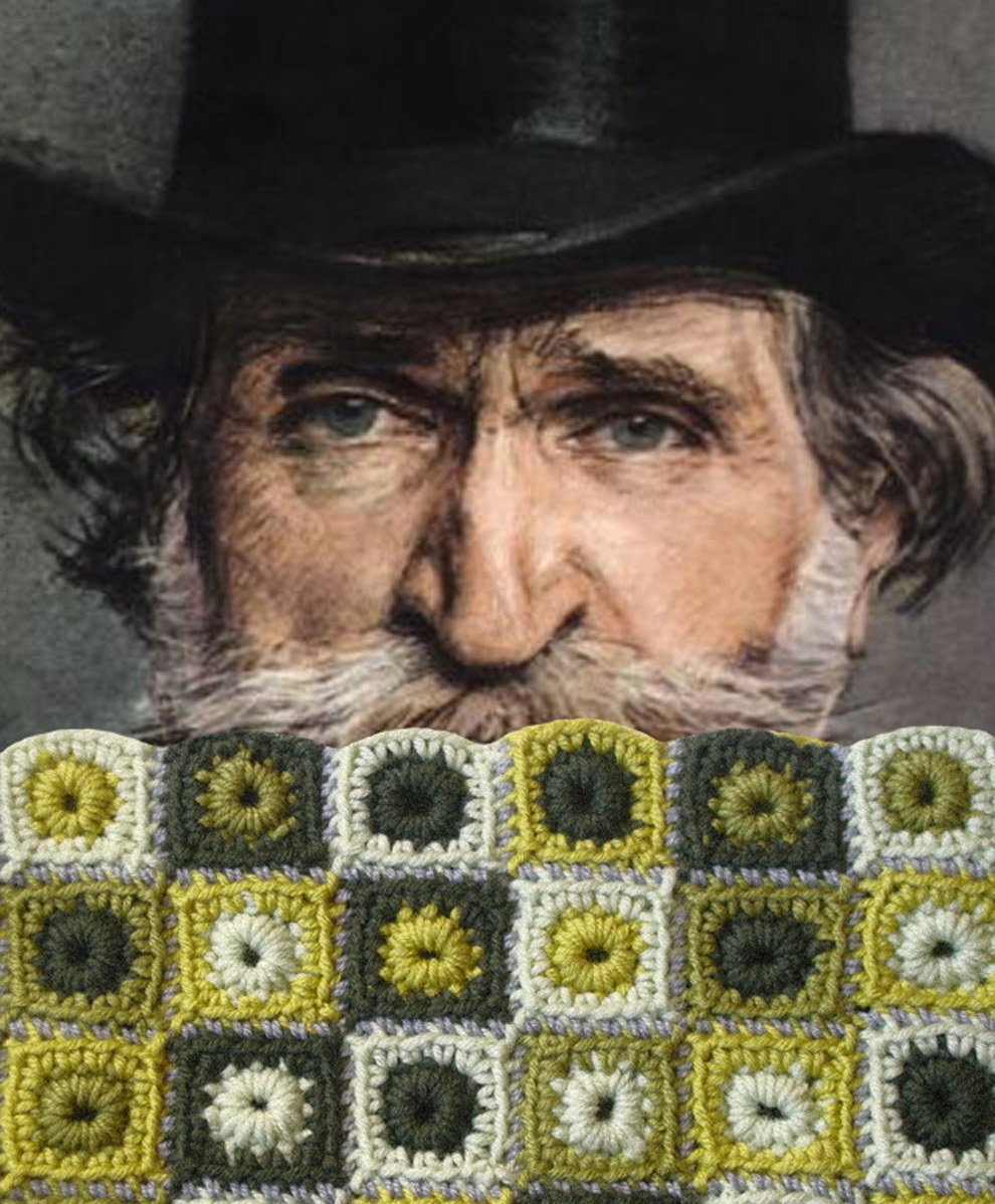 Giuseppe Verdi Unisex Neckwarmer - Giuseppe Verdi scaldacollo unisex