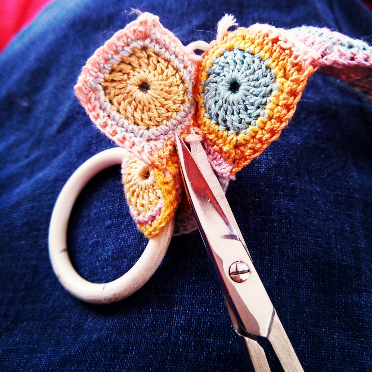 Penelope Fiber Art Tote Bag - Borsa tote fiber art "Penelope”