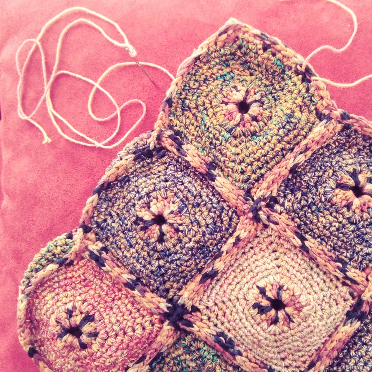 Marcia Fiber Art Crossbody Bag – Borsa a tracolla fiber art “Marzia”