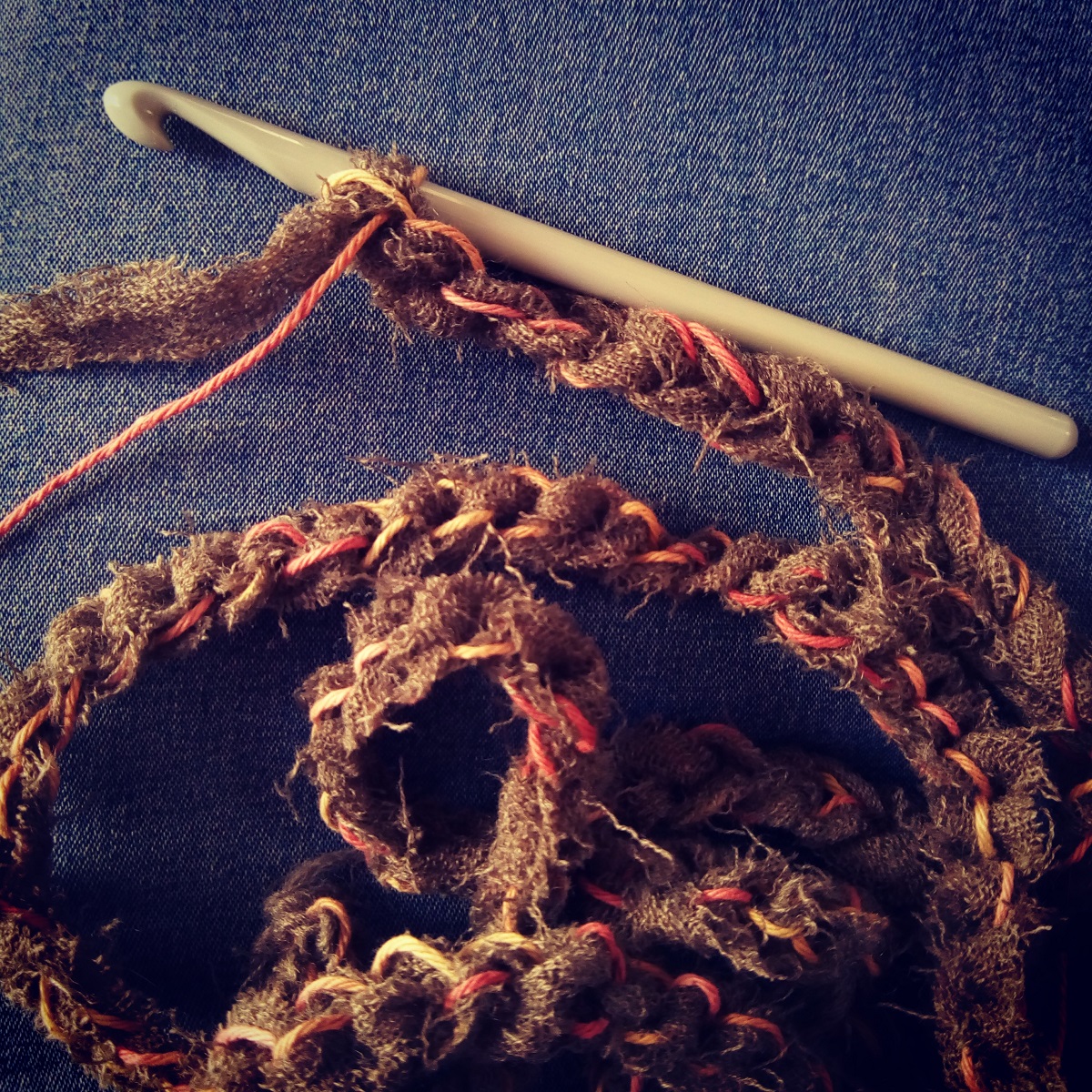 Marcia Fiber Art Crossbody Bag – Borsa a tracolla fiber art “Marzia”