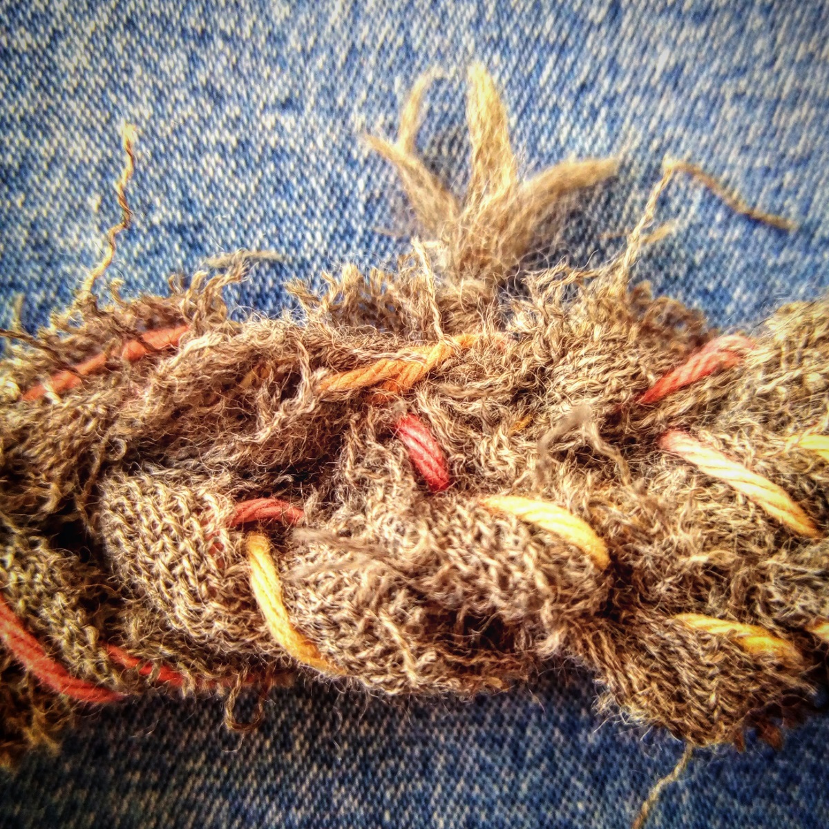 Marcia Fiber Art Crossbody Bag – Borsa a tracolla fiber art “Marzia”