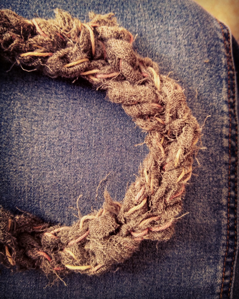 Marcia Fiber Art Crossbody Bag – Borsa a tracolla fiber art “Marzia”