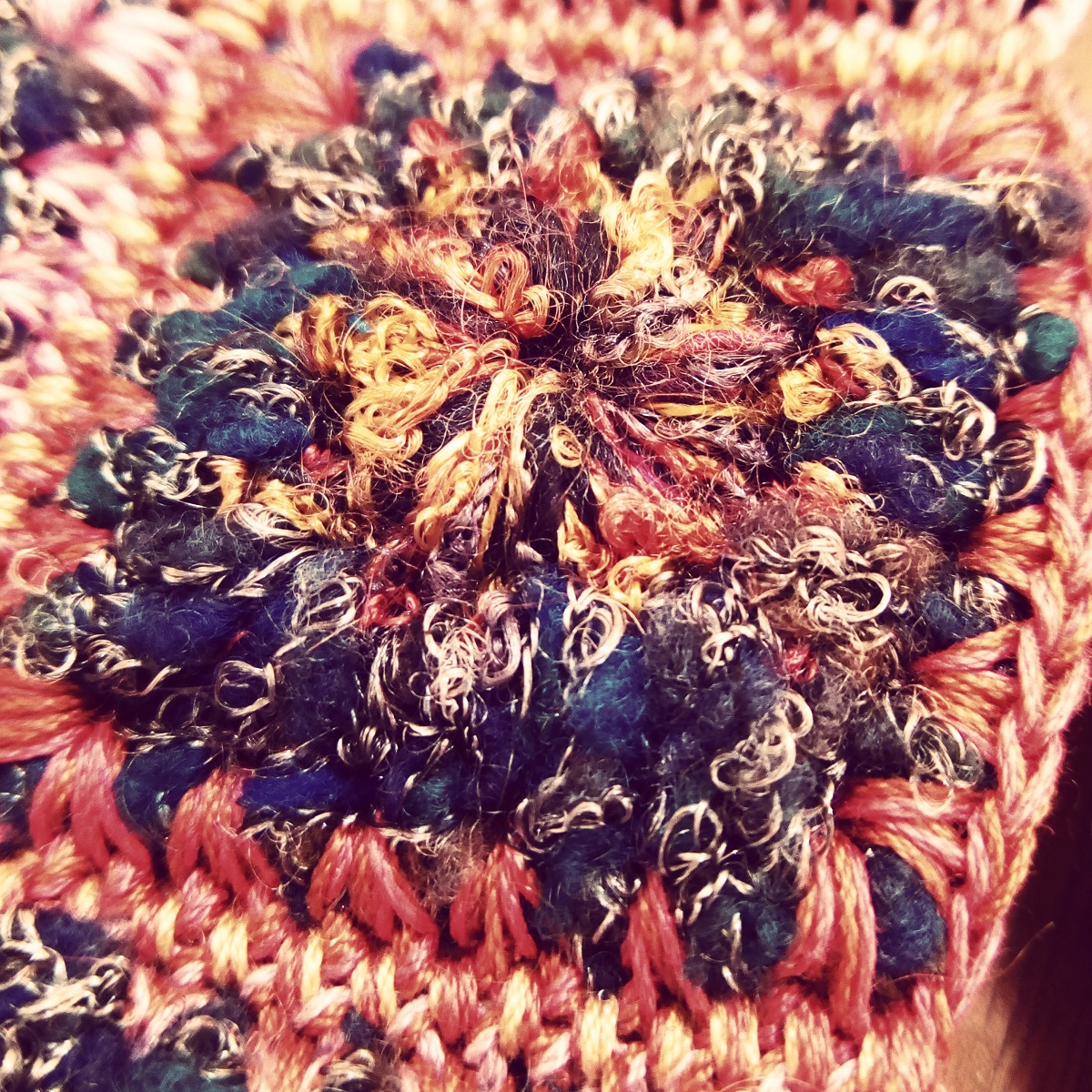 Claudia Fiber Art Crossbody Bag - Tracollina fiber art “Claudia”