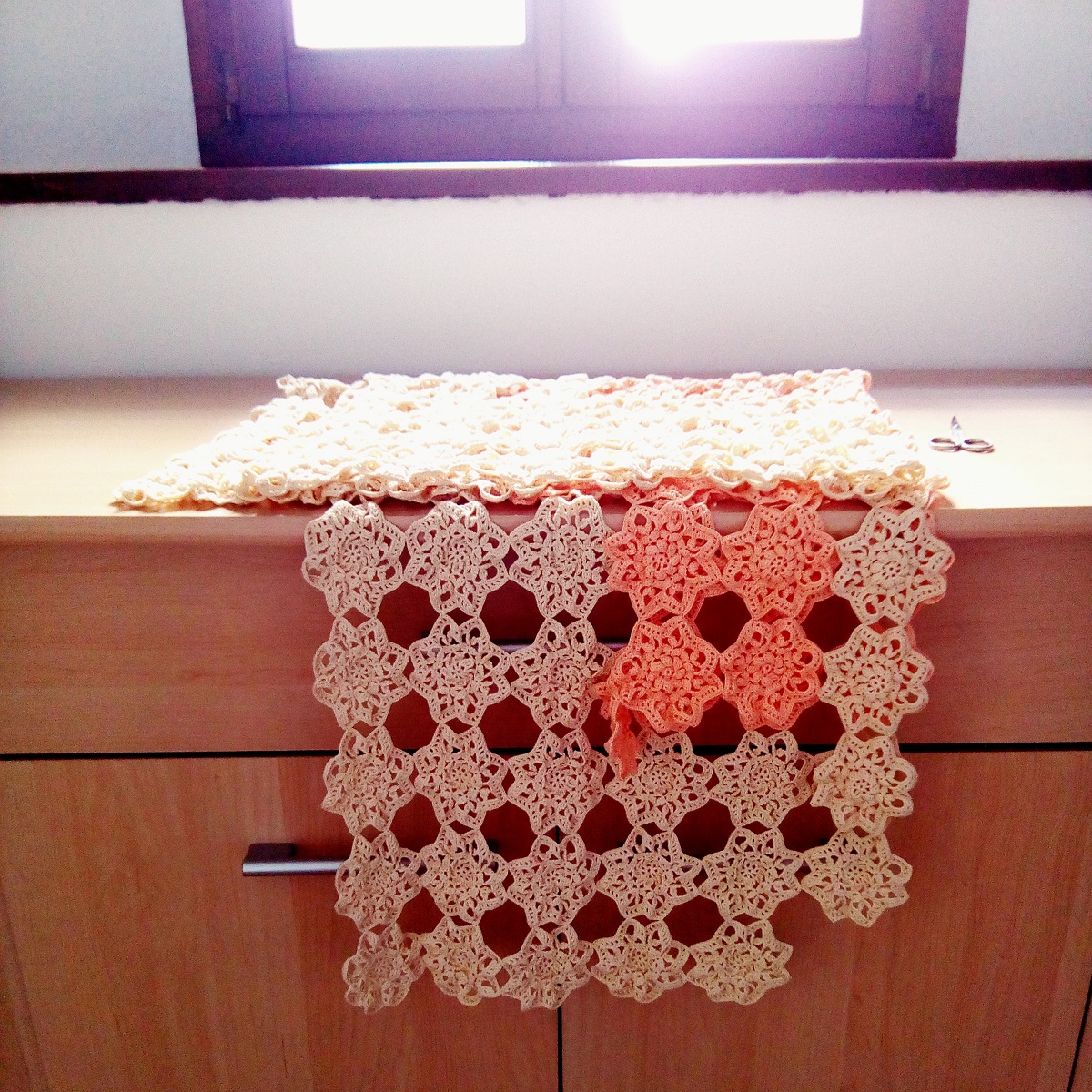 Nephthys Fiber Art Tote Bag - Nefti borsa tote fiber art