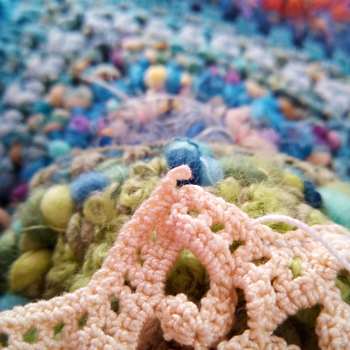 Neith Fiber Art Tote Bag - Neith borsa tote fiber art